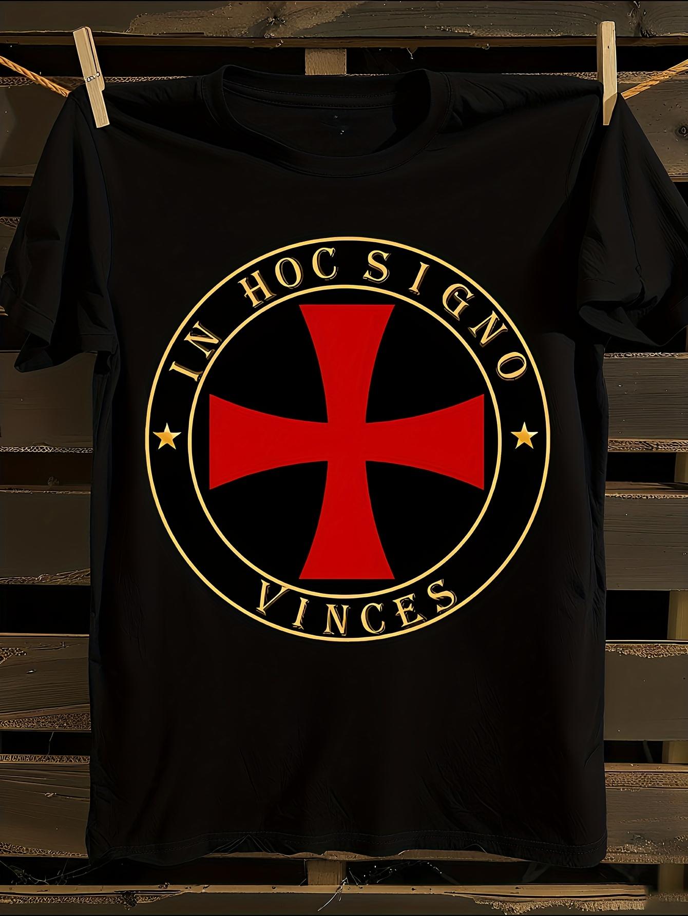 Medieval Knights Templar T-shirt XL