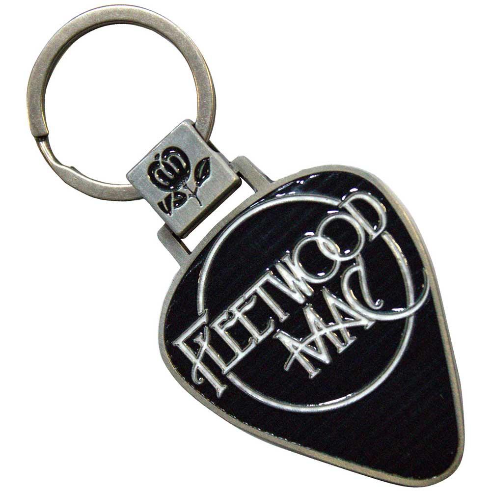 Fleetwood Mac Classic Logo Plectrum Keyring