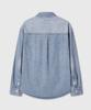 Daibeuin Turkey Denim Two Pocket Shirts (Washed Blue)