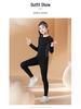 Set Base Layer Sportivo Asciugatura Rapida per Ragazze con Collant Caldi - Tuta da Allenamento Autunno/Inverno