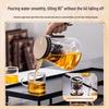 BVGMAV Magnetic Detachable Glass Tea Infuser Teapot