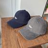 Autumn Simple Letter Embroidery Big Head Circumference Baseball Cap Children Wide Brim Show Face Small Travel Versatile Cap