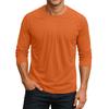 Men's Round Neck Plunger Sleeve T-Shirt Top