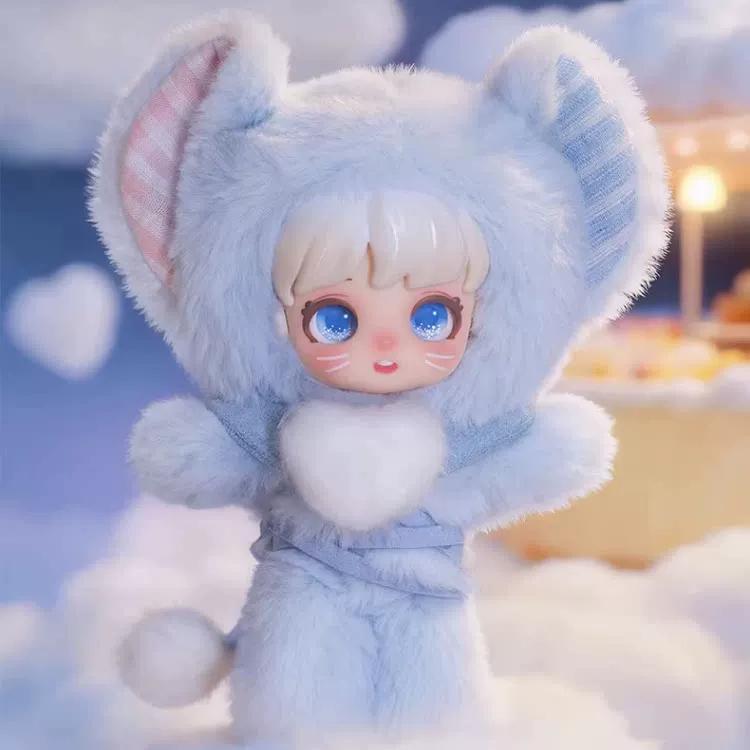 Miana Elf Adventure Series Plush Doll Official Authentic Stuffed Bear Cat Style Collectible Toy Gift for Girls