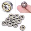 10Pcs 693Zz Miniature Carbon Steel Ball Bearings Small Double Shielded Bearing