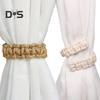 Jute Braided Curtain Holdback Rope Curtain Tiebacks Classic Style Decorative Curtain Holdbacks Home Decoration