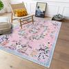 Moroccan-Inspired Tiger Living Room Carpet Ethnic Rug Large Easy-Clean Washable Non-slip Bedroom Stylish Home Decor Floor Mat