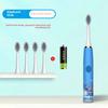 Children's Electric Toothbrush Cartoon Soft Hair IP7 Waterproof Sonic Automatic Ten Thousand Hair Brush U-shaped Toothbrush