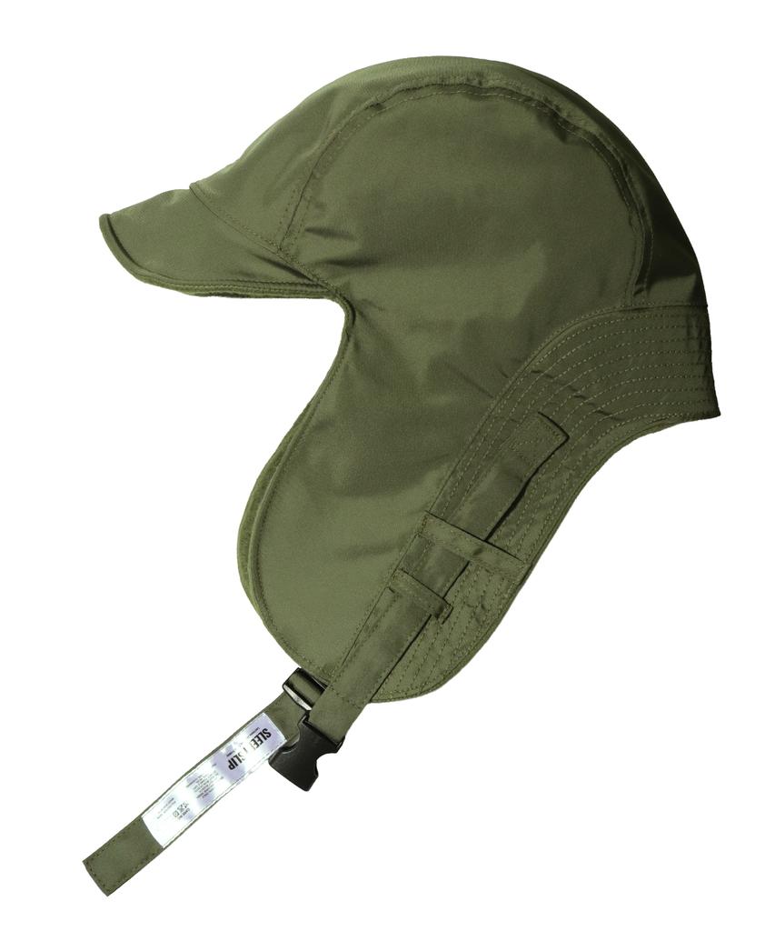 Seullipiseullib N.25 F/W Reversible Satin Khaki Trooper Hat