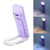 Clip On Book Light USB 5 Brightness Modes 3 Colors Timing Multifunctional Bookmark Reading Light