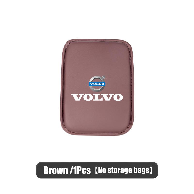 Car Armrest Box Pad Center Console Arm Rest Storage Pocket For Volvo XC90 V90 V60 XC60 V40 S80 S60 S90 C40 XC40 V70 XC70 C30 C70