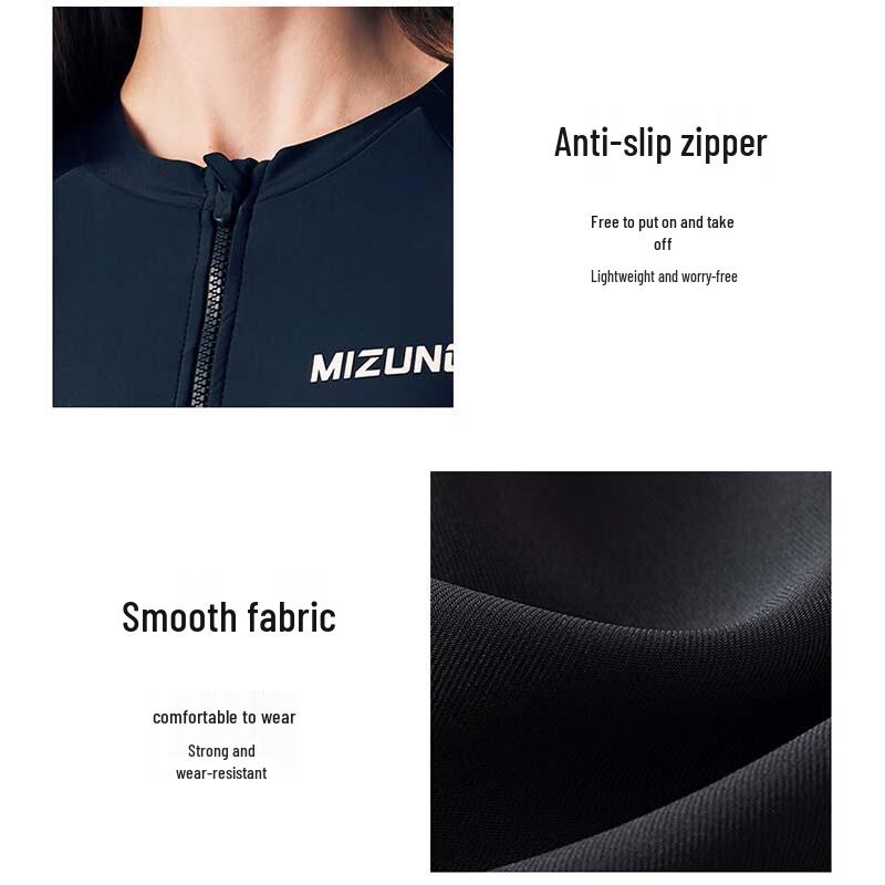 Mizuno N2CA3320-09 Women's Long Sleeve One-Piece Swimsuit