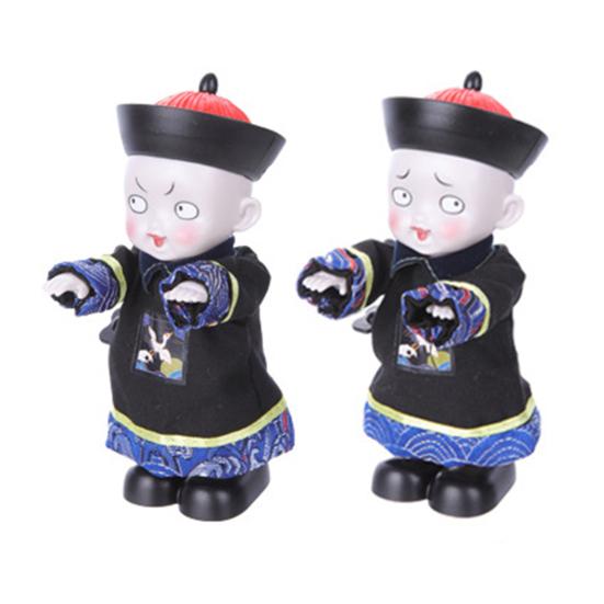 

Забавная заводная игрушка-зомби с тканевым костюмом, жуткое выражение, прыгающий зомби, весенняя заводная игрушка для детей и взрослых, подарок на день рождения