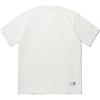 Li Ning Prosty Jednolity Kolor Okrągły Dekolt Casualowy T-shirt z Krótkim Rękawem Męski Top Off-White AHSU203-3