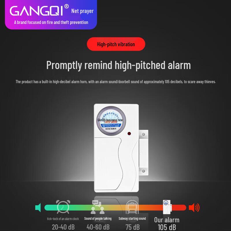 

Smart Wireless Door Window Anti-Theft Alarm System