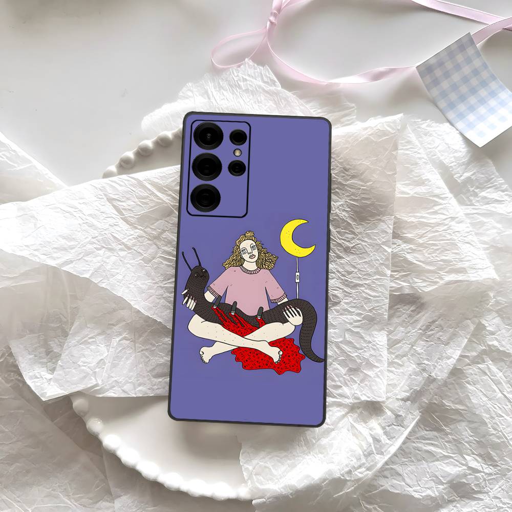 Polly Nor Print Phone Case For Samsung S 24 Fe 25 Ultra Plus 20 Lite 21 30 22 23 24 22 Ultra 5G Fundas
