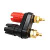 1PC Banana Plugs Jack Socket Couple Terminal Binding Post Speaker DIY Connectors