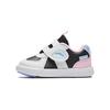 Kids Synthetic Leather Comfortable Soft Sole Shock Absorbing Wear Resistant Low Top Walking Shoes Baby Shoes Black White Pink A22430004-2