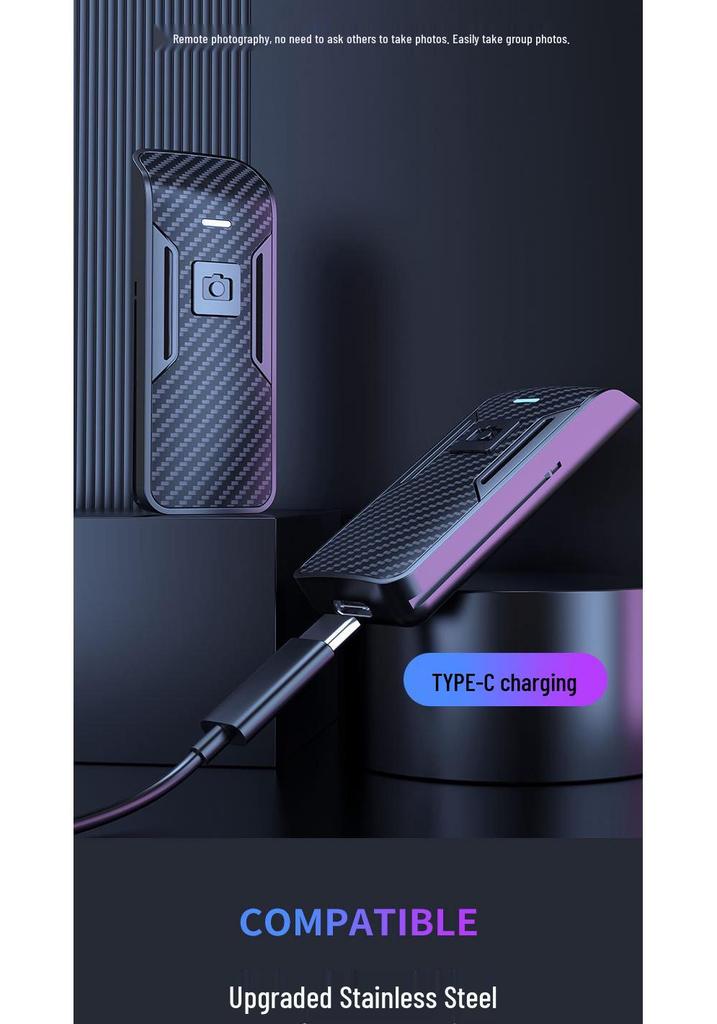 1.8m Aluminum Alloy Selfie Stick with Bluetooth Remote and Phone Holder for Live Streaming