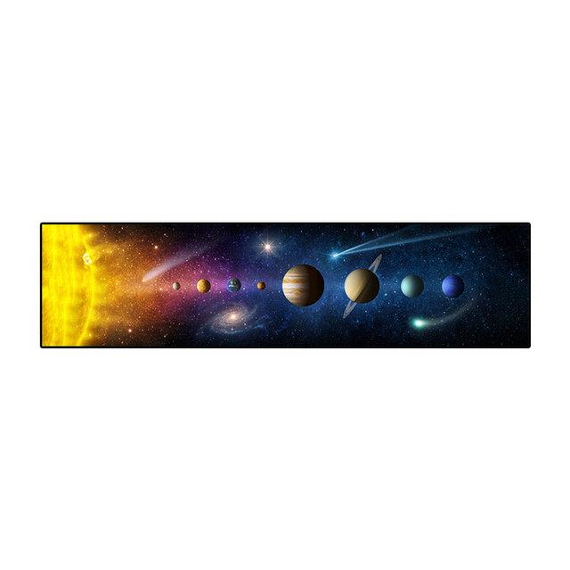 

Фаза Луны, холст, картина, Золотая Луна, настенные художественные постеры, принты, большой размер, планета, солнечные настенные панно для декора гостиной, Cuadros 50cm×100cm NoFrame