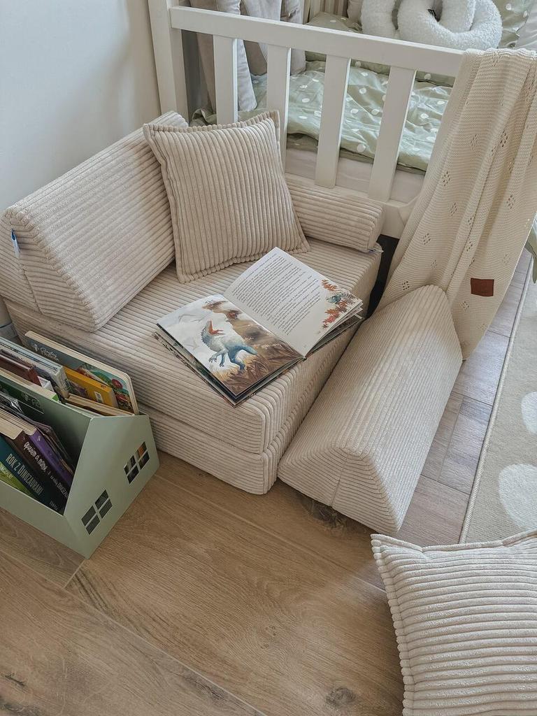 Small Roller for Corduroy Sofa Beige