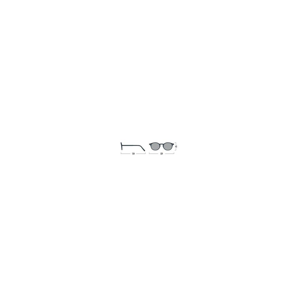 [IZIPIZI] IZIPIZI Sunglasses #H Model Boston (Khaki GreenGray)