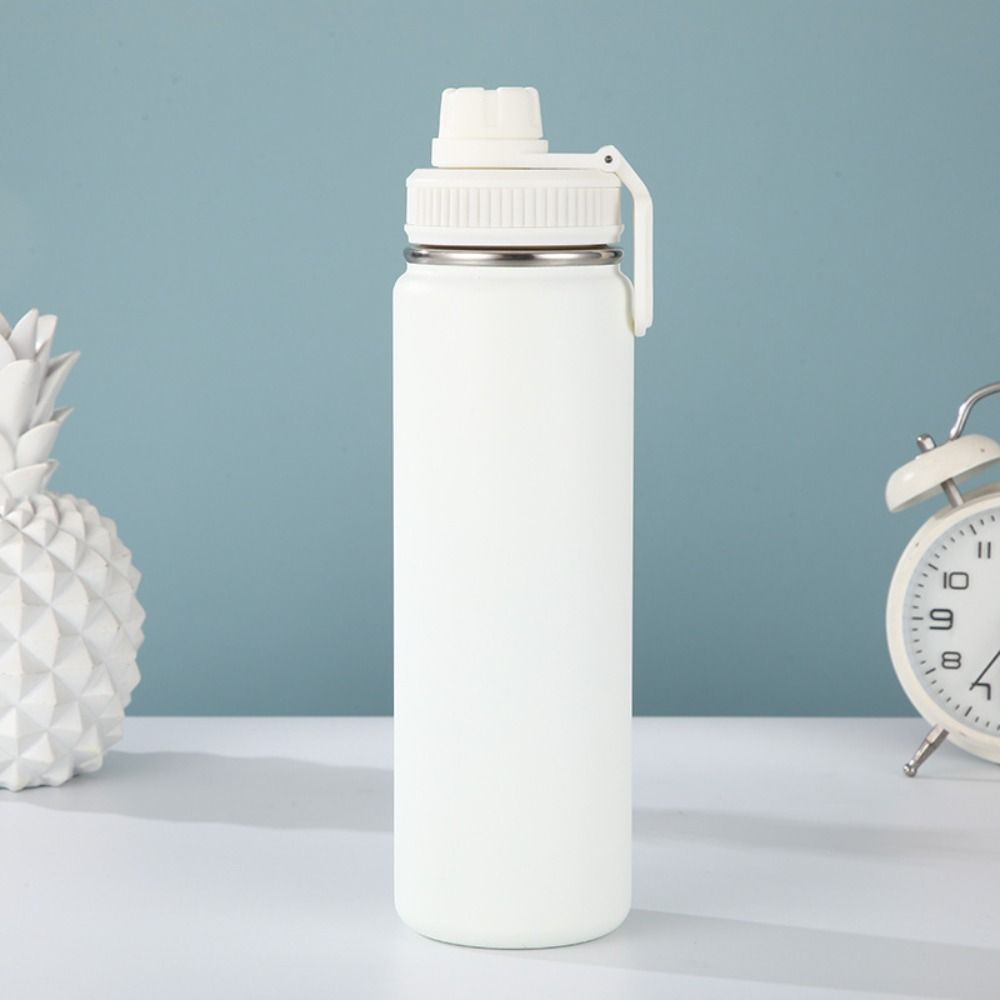 Stainless Steel Insulated Water Bottle 800ml Vacuum Flasks Outdoor Cup Insulated Tumbler  Office