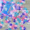 100-piece pack of five-in-one laundry pods with fragrance, softening, stain removal, and five-chamber design.