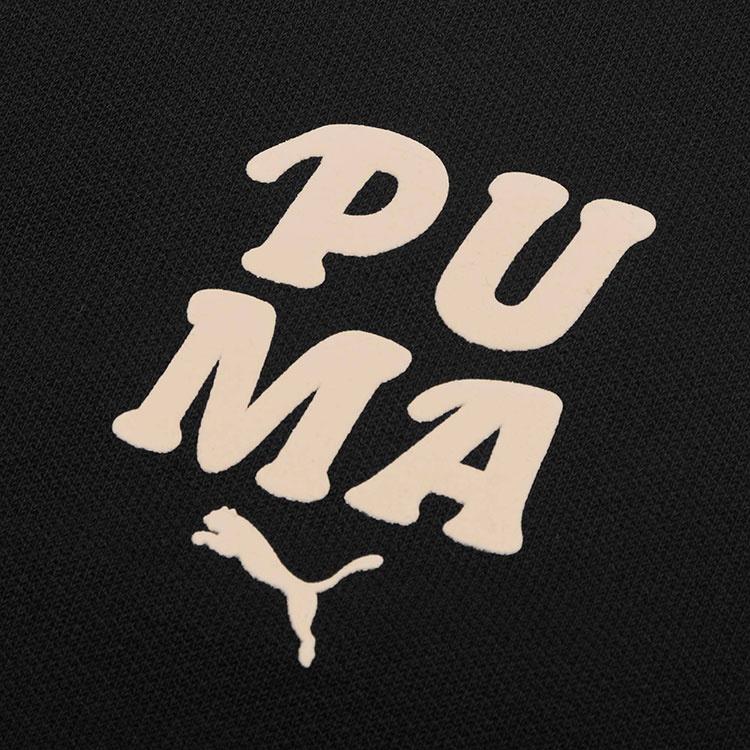 (WMNS) PUMA Bomber Logo Printing Retro Colorblock Jacket Black Women's 536309-01