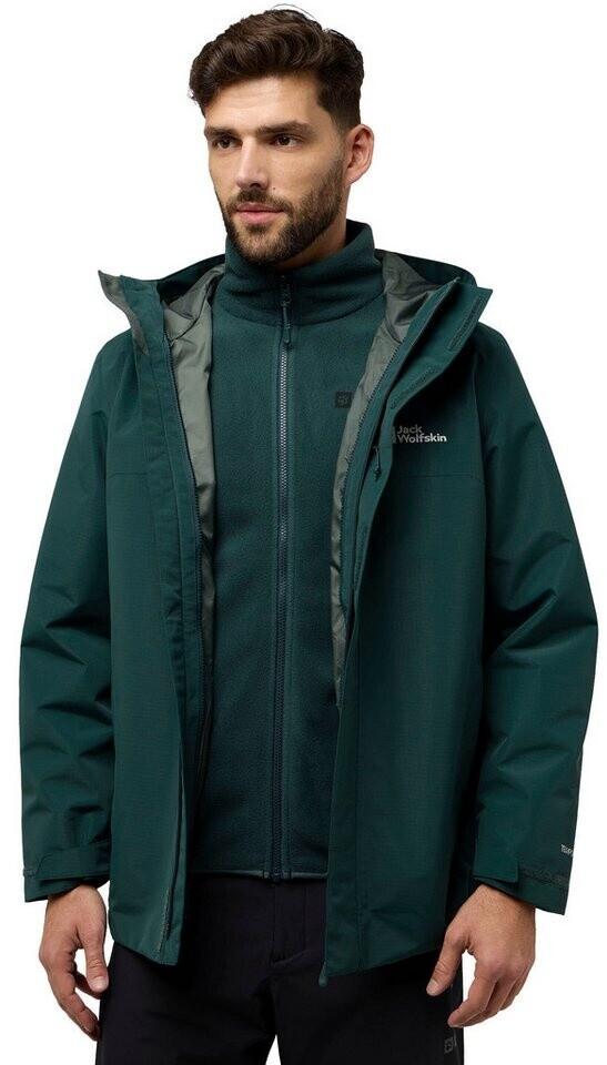 Куртка Jack Wolfskin Altenberg 3 в 1 Jacket (A61864) черная олива