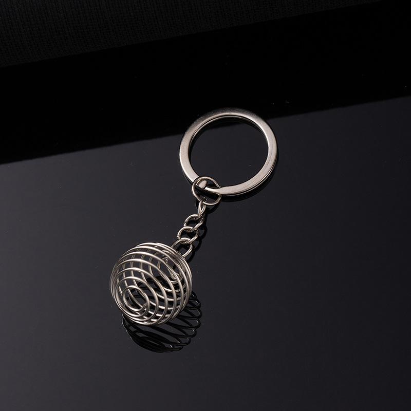Пружинный брелок-шарик Полый шарик для перемешивания Шарик-фонарик Ожерелье-аксессуар Аксессуар-брелок X399