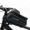 Bike Frame Bag with Phone Case 1.7 L Black