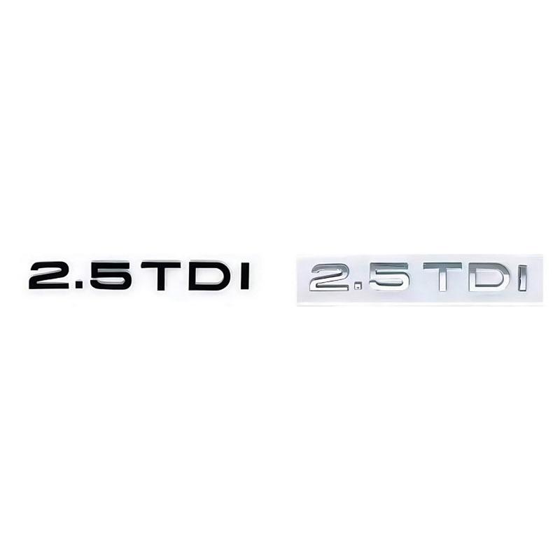 2.0TDI 3.0TDI 1.9 4.2 4.5 5.5 5.0 TDI car sticker for q2 S4 6 SQ3 RS5 78TTS refit tail displacement label car accessories