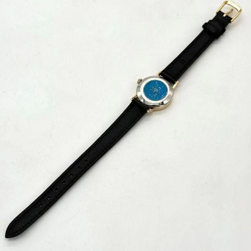 Used A015 [Antique/Extremely Good Condition] RADO Hand-wound Mechanical Gold Color Round Case Ladies Watch