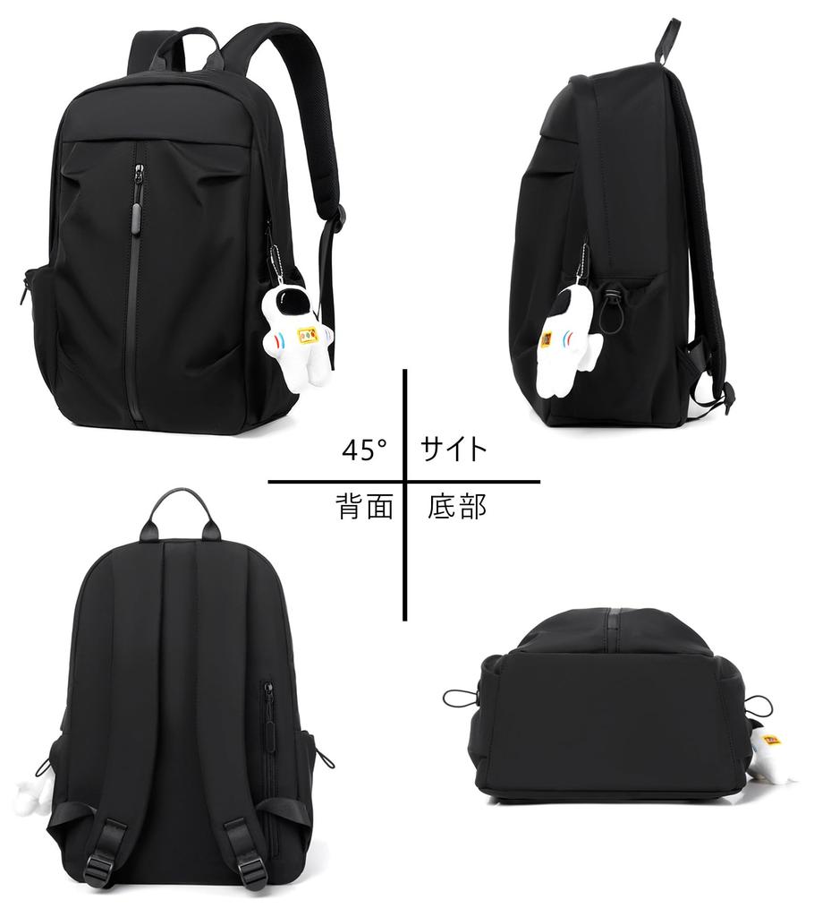 Rortyno Women's Casual Backpack, Lightweight, Waterproof, Holds 14-inch Laptop, Stylish A4 Size, Large Capacity, Business Bag with Multiple