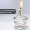 Cotton Oil Lamp Wick 6mm/7mm Diameter 5 Meter 16Ft/5 Meter 49Ft/10 Meter 32Ft for Alcohol Lamp Lighting White