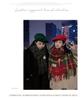Korean Christmas Red Plaid Knitted Scarf for Women – Retro Tassel Neck Warmer