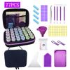 DIY Diamond Painting Kit: Funnel, Drill Pen, 60 Compartment Bottles, 30 Storage, Butterfly Bag