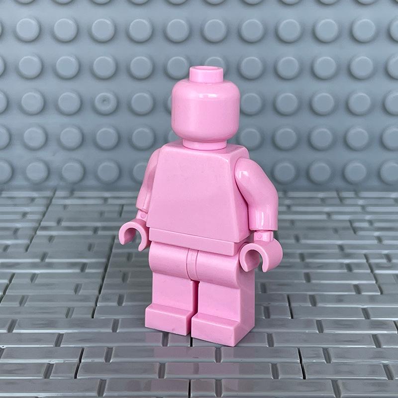 DIY Transparent Minifigure Building Blocks - Plain & Multi-color Paintable