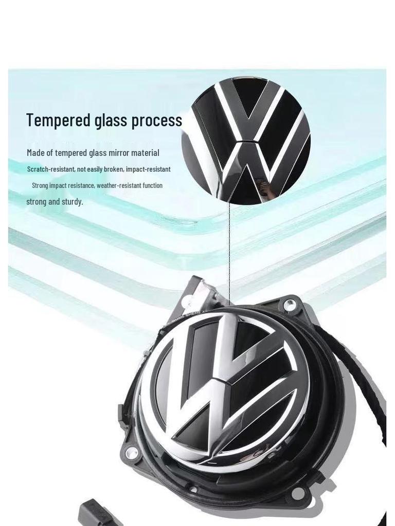 Підходить для камер заднього виду Volkswagen Golf Sportsvan, Magotan B8 та Lamando з оригінальним покриттям, що перекидається, для траєкторії.