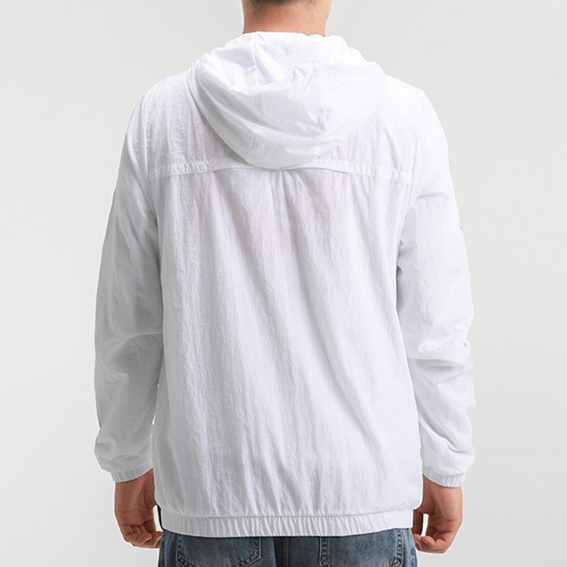 adidas Neo Essential 3-Stripes Windbreaker Jacket Men Jacket White FP7451