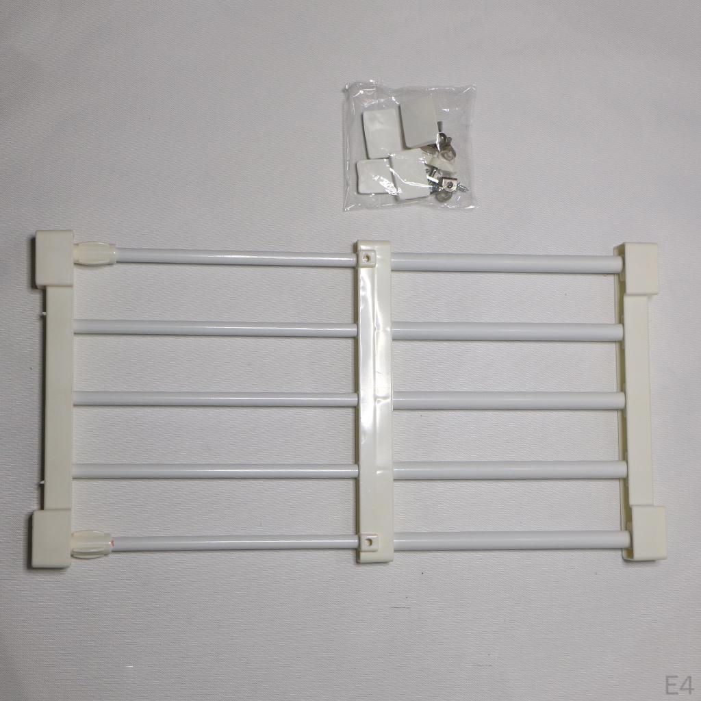 Adjustable layered separator wardrobe kitchen bathroom storage rack clothing racks toy