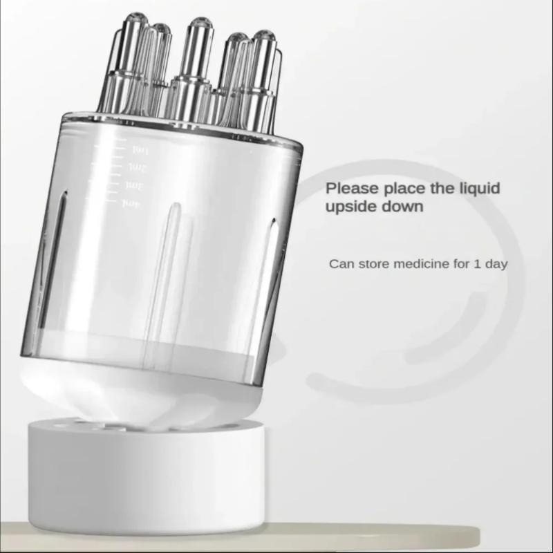 Six Needles Scalp Applicator Liquid Comb Hair Roots Medicine Comb Hair For Hair Growth Serum Oil Nourish Guiding Massager