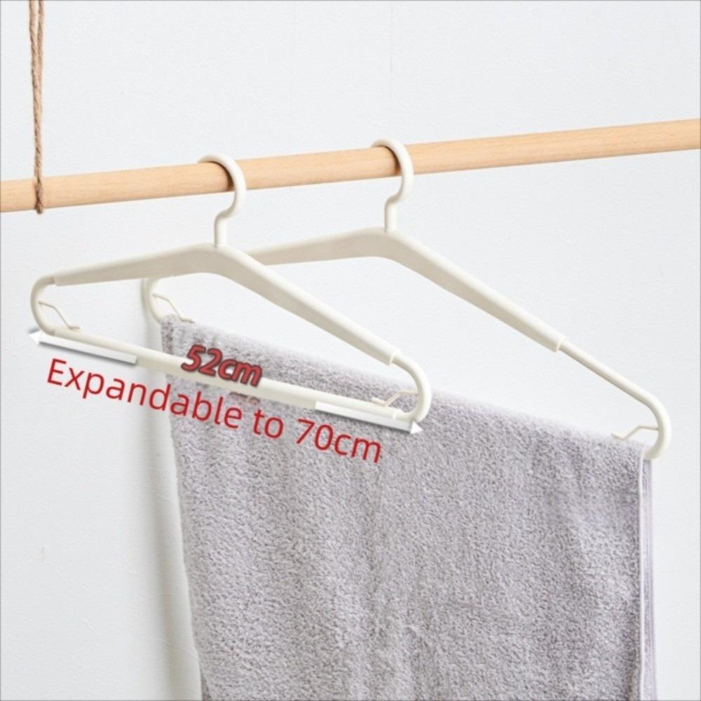 360° Rotating Folding Quilt Hanger Plastic Long Bath Towel Rack Household