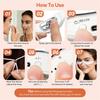 New 3D Eyes Massager Electric Eye Massage Glasses EMS Red Light Eye Care Lighten Dark Circles Eye Relax Massager