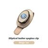 Valve Stems Caps Car Sun Visor Eyeglass Hanger Clip Glasses Holder Card Auto Storage For Volkswagen VW Scirocco Passat Polo B5 BNI8
