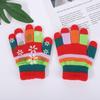 Knitted Knitting Mittens Thick Mitten Lovely Winter Warm  Boys Girls