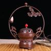 Bluetooth Copper Pixiu Incense Burner Ornament - Backflow Pendant for Home Decor