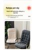 Super Soft Plush Bench & Seat Cushion - Thickened Autumn/Winter Back Support for Office, Lounge, and Rocking Chair