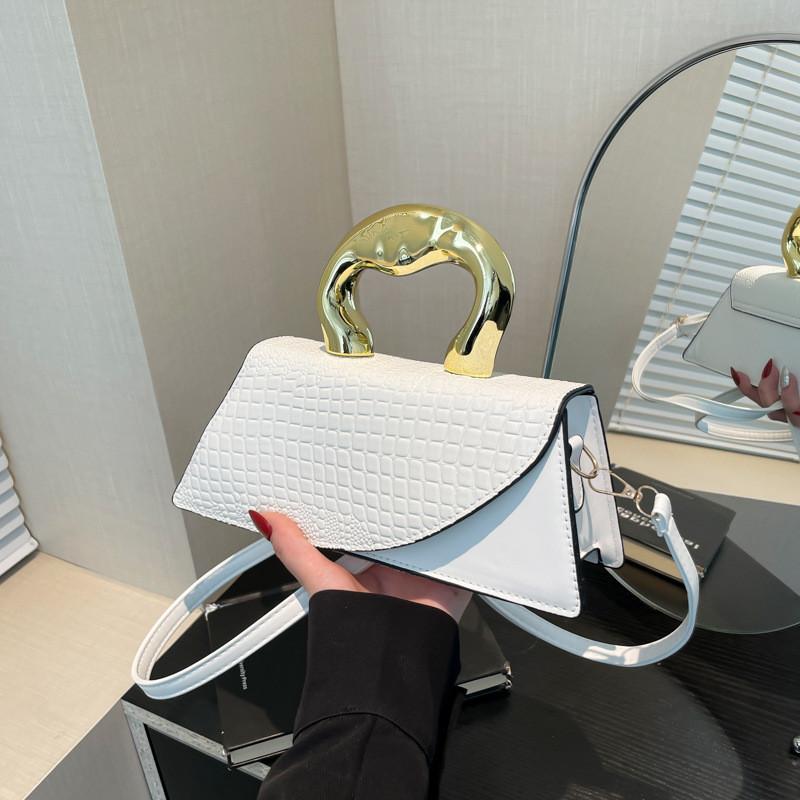 Contemporary Stylish Pu Small Square Shoulder Bag Trendy Casual Handbag For Women